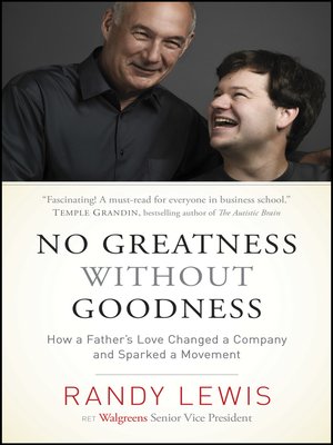 cover image of No Greatness without Goodness